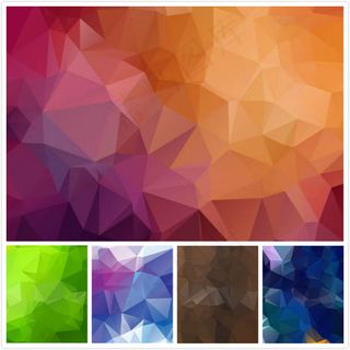 几何低多边形背景