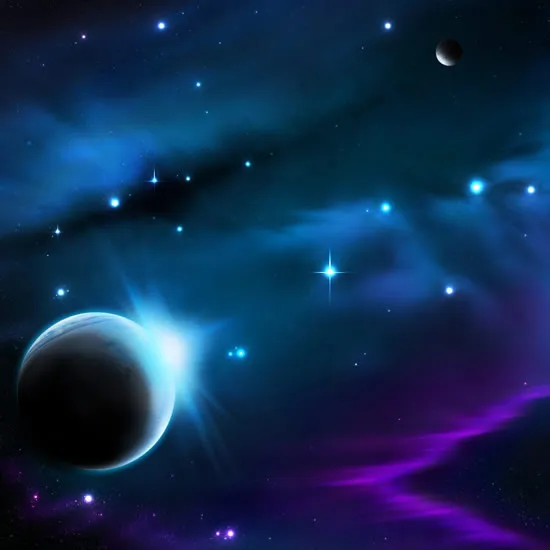 浩瀚星空背景,背景元素