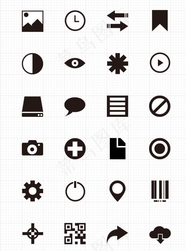 矢量图标,免抠元素