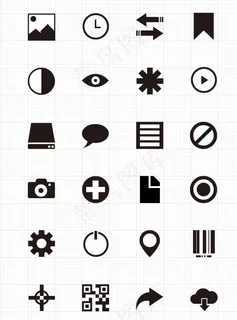 矢量图标,免抠元素