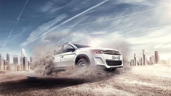 雪铁龙C3汽车海报