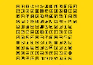 公共场所标志图标