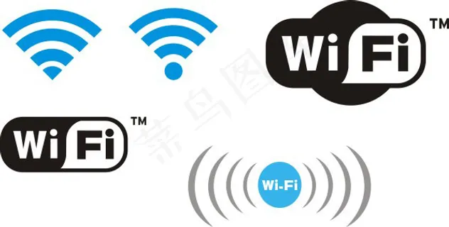 各种wifi图标,免抠元素