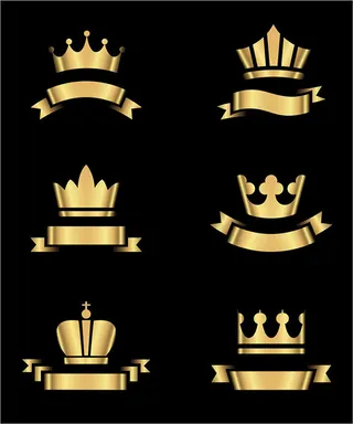 金质王冠标志