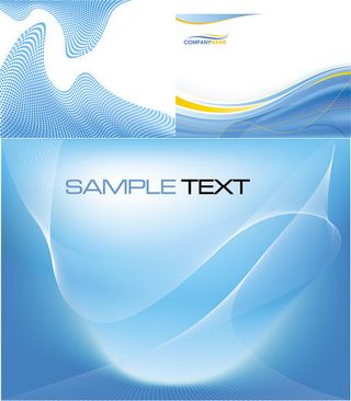 经典蓝色背景,背景元素