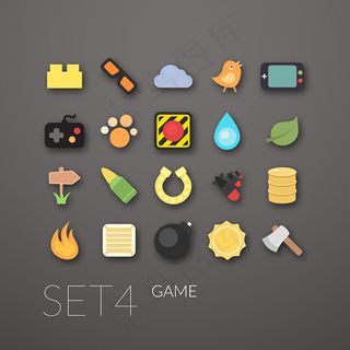 游戏元素图标,免抠元素