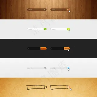 网页时尚搜索条