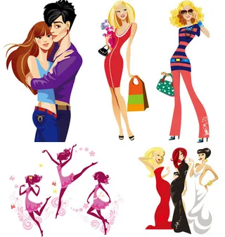 时尚人物插画