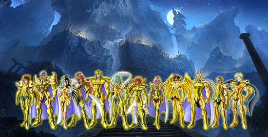 圣斗士星矢造型psd模版下载