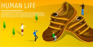 商务人物背景,背景元素