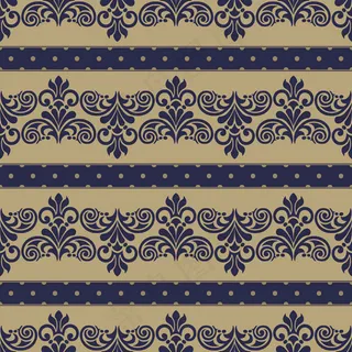 巴洛克花纹背景