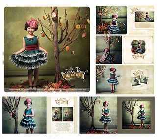 蛋糕树儿童相册