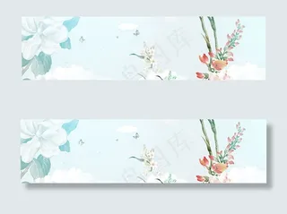 淘宝唯美海报背景