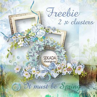 紫色花朵相册模板