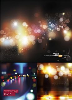 绚丽光斑背景