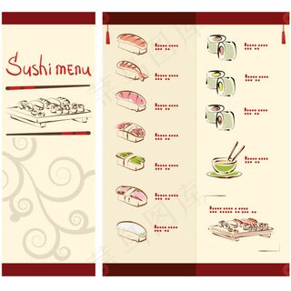 日本料理菜单02
