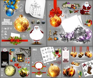 圣诞主题矢量