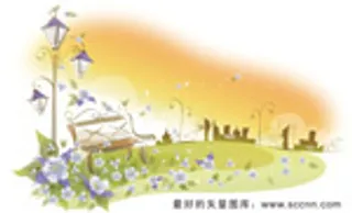 韩国矢量手绘风景插画_1