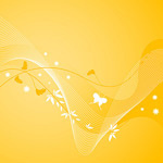 简约时尚花纹矢量