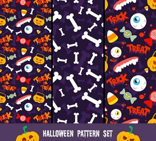 万圣节无缝背景