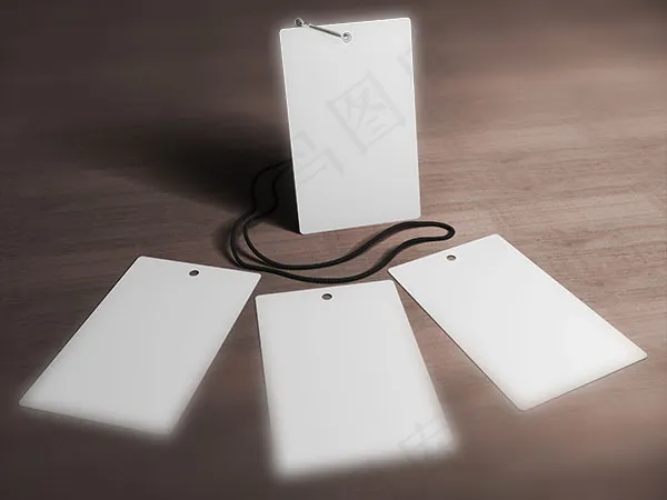 工作证样机(4000X3000(DPI:72))psd模版下载