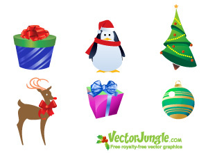 圣诞节图标,免抠元素