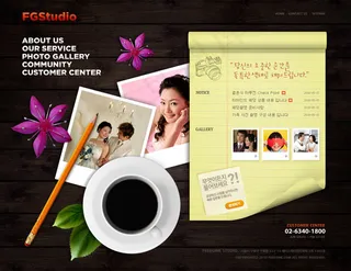 摄影工作室网页