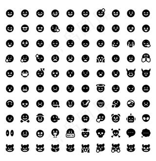 表情图标矢量,免抠元素