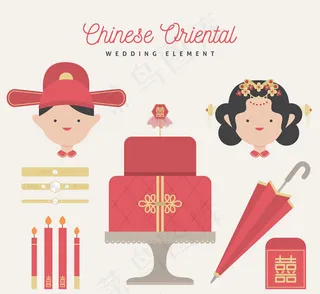 中式婚礼元素
