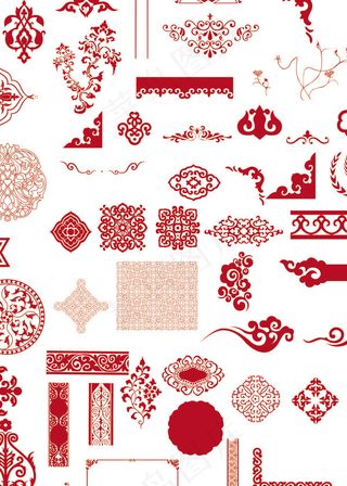 传统古典花纹
