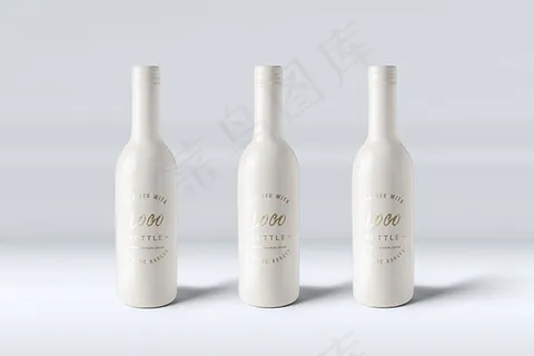酒瓶包装样机