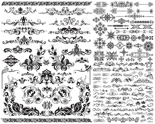 古典欧式花纹
