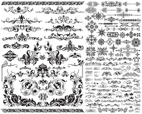 古典欧式花纹
