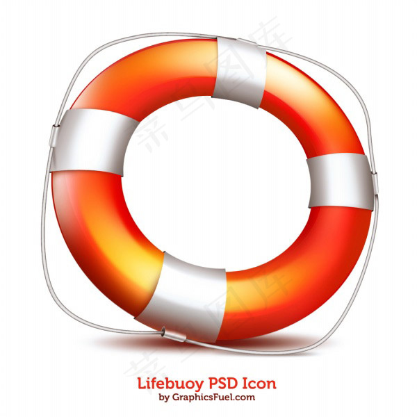 救生圈图标,免抠元素