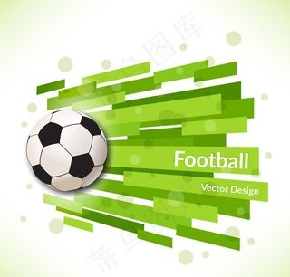 创意足球背景