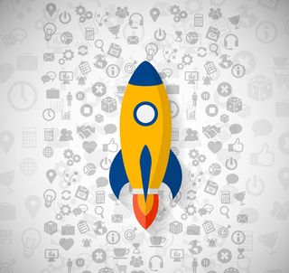 火箭商务图标,免抠元素,背景元素