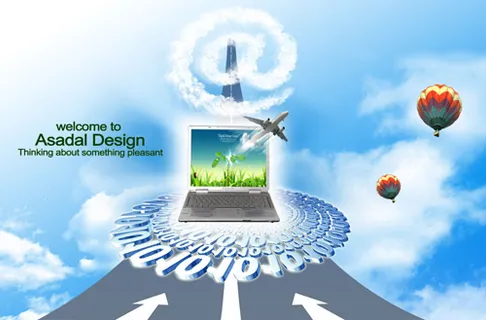 创意科技PSD,背景元素