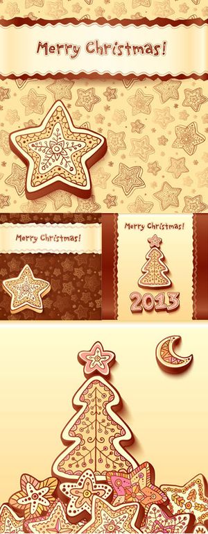 涂鸦圣诞节背景