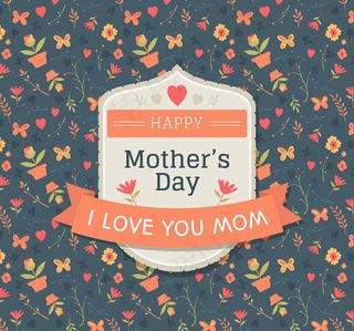 母亲节蝴蝶贺卡