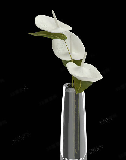 3D花瓶模型