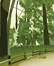 山路旁