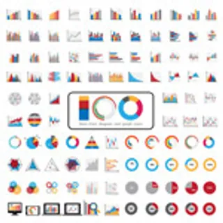 图表和图形图标,免抠元素