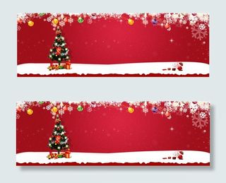 圣诞节海报背景