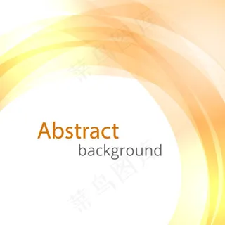 橙色线条抽象背景