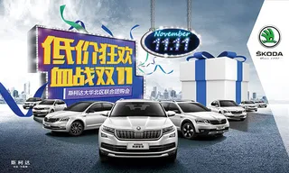 斯柯达血战双十一