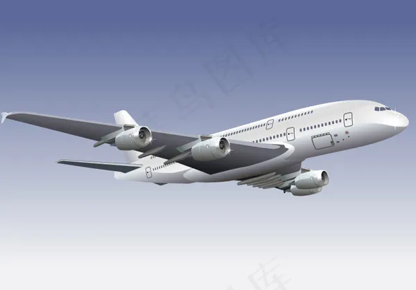 航空飞机矢量eps,ai矢量模版下载