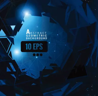 连接几何抽象背景