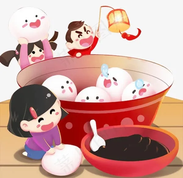 元宵节插画
