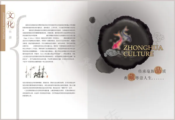 企业文化PSD画册psd模版下载