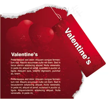 红色情人节卡片